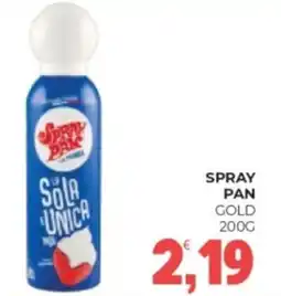 Eté Spray pan gold offerta