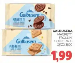 Eté Galbusera magretti frollini gocce orzo offerta