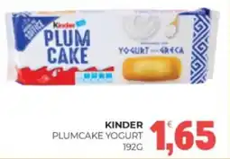 Eté Kinder plumcake yogurt offerta