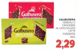 Eté Galbusera cereali g crackers al cioccolato latte fondente offerta