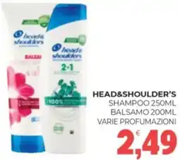 Eté Head&shoulder's shampoo balsamo offerta