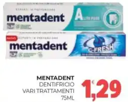 Eté Mentadent dentifricio offerta