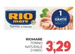Eté Riomare tonno naturale offerta