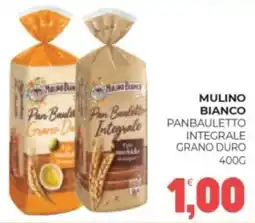 Eté Bianco panbauletto integrale grano duro offerta