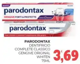 Eté Parodontax dentifricio complete classico gengive original whiten offerta