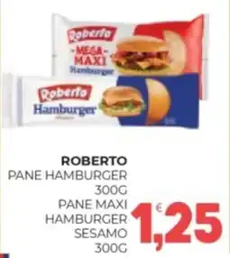 Eté Roberto pane hamburger pane maxi hamburger sesamo offerta