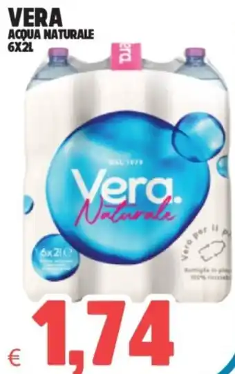 Eté Vera acqua naturale offerta