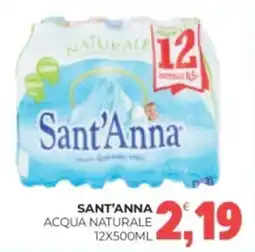Eté Sant'anna acqua naturale offerta