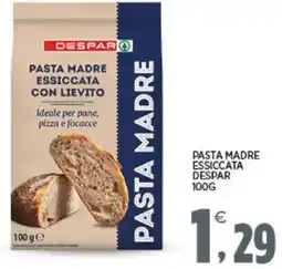 Interspar Pasta madre essiccata DESPAR offerta