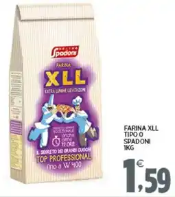 Interspar Farina XLL tipo o SPADONI offerta