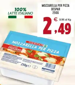 Interspar Mozzarella per pizza DESPAR offerta