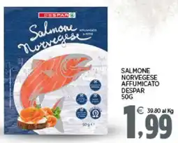 Interspar Salmone norvegese affumicato DESPAR offerta
