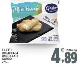 Interspar Filetti di baccala pastellati garbo offerta