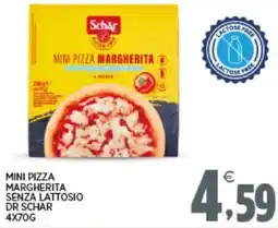 Interspar Mini pizza margherita senza lattosio dr schar offerta