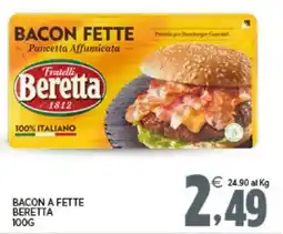 Interspar Bacon a fette BERETTA offerta