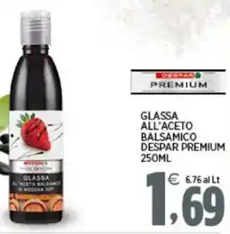 Interspar Glassa all'aceto balsamico DESPAR PREMIUM offerta