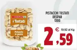 Interspar Pistacchi tostati DESPAR offerta