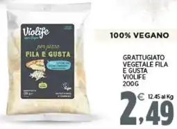 Interspar Grattugiato vegetale fila e gusta VIOLIFE offerta