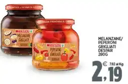 Interspar Melanzane/ peperoni grigliati DESPAR offerta