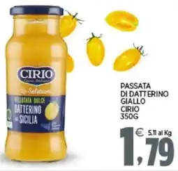 Interspar Passata di datterino giallo CIRIO offerta