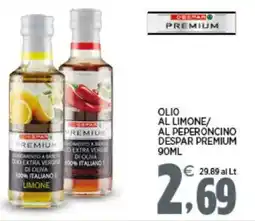 Interspar Olio al limone/ al peperoncino DESPAR PREMIUM offerta
