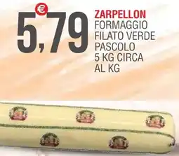 Caramico Zarpellon formaggio filato verde pascolo offerta