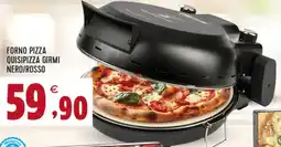 Interspar Forno pizza quisipizza girmi nero/rosso offerta