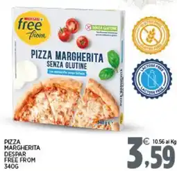 Interspar Pizza margherita DESPAR FREE FROM offerta