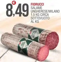 Caramico Fiorucci salame ungherese/milano offerta