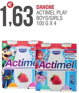 Caramico Danone actimel play boys/girls offerta