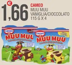 Caramico Cameo muu muu vaniglia/cioccolato offerta