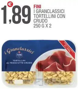 Caramico Fini i granclassici tortellini con crudo offerta