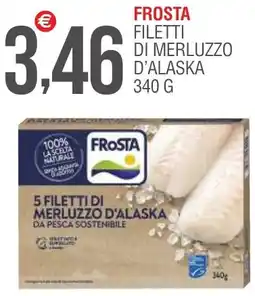 Caramico Frosta filetti di merluzzo d'alaska offerta