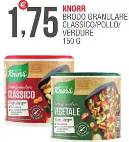 Caramico Knorr brodo granulare classico/pollo/ verdure offerta