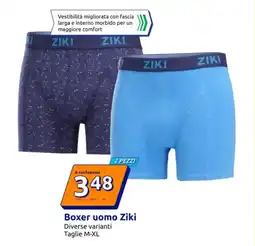Action Boxer uomo Ziki offerta