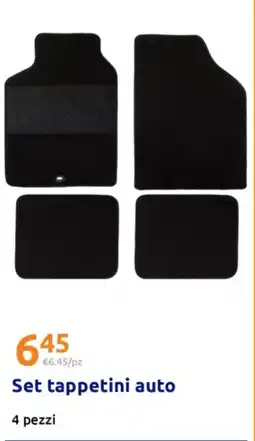 Action Set tappetini auto offerta