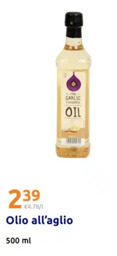Action Olio all'aglio offerta