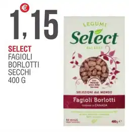 Caramico Select fagioli borlotti secchi offerta