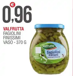 Caramico Valfrutta fagiolini finissimi vaso offerta