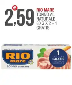 Caramico Rio mare tonno al naturale offerta