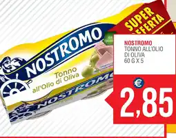 Caramico Nostromo tonno all'olio di oliva offerta
