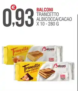 Caramico Balconi trancetto albicocca/cacao offerta