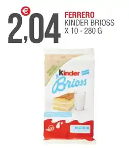Caramico Ferrero kinder brioss offerta