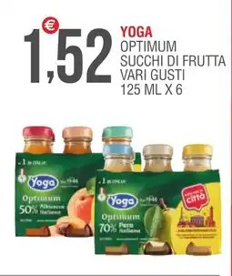Caramico Yoga optimum succhi di frutta offerta