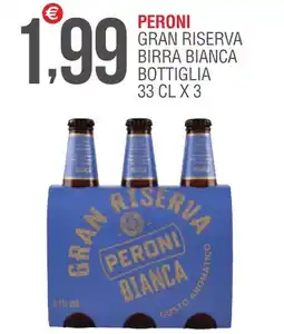 Caramico Peroni gran riserva birra bianca bottiglia offerta