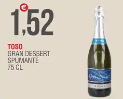 Caramico Toso gran dessert spumante offerta