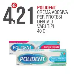 Caramico Polident crema adesiva per protesi dentali offerta