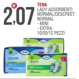 Caramico Tena lady assorbenti normal/descreet normal offerta