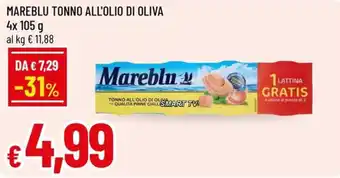 Mareblu tonno all'olio di oliva