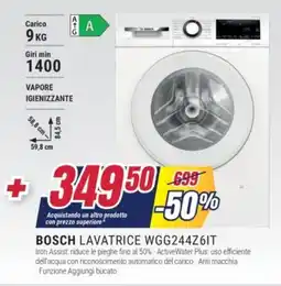 Trony BOSCH LAVATRICE WGG244Z6IT offerta